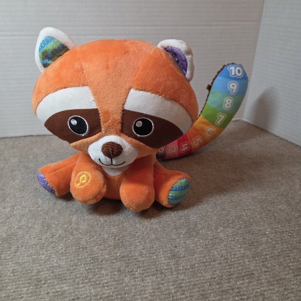 LeapFrog Colorful Counting Red Panda Learning Plush Toy Orange 80-612100